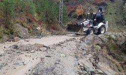 Bozdoğan Belediyesi, yağış sonrasında sahada