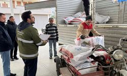 Başkan Çerçioğlu’nun küçük üreticilere yem destekleri devam ediyor