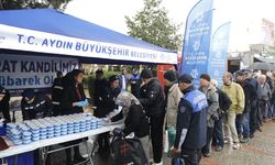 Büyükşehir'den vatandaşlara kandil helvası