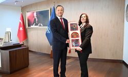 Çerçioğlu’na Kırgızistan'ın Ankara Büyükelçisi’nden ziyaret