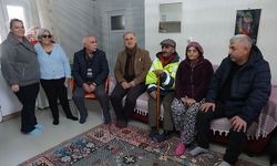 Başkan Kaya öncü oldu: Gül ailesinin kötü durumdaki evi yenilendi