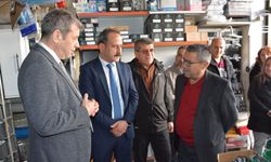 Başkanı Künkcü, Kuyucak’ta esnaflarla buluştu