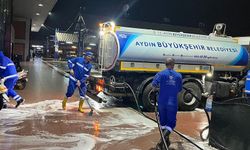 Büyükşehir Belediyesi’nden  otobüs terminallerinde temizlik çalışması