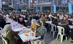 Aydınlı vatandaşlar Büyükşehir'in iftar sofrasında buluştu