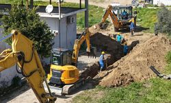 Büyükşehir Belediyesi altyapı yatırımlarını sürdürüyor