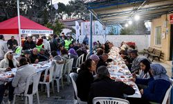Didim Belediyesi Batıköy Mahallesi’nde iftar sofrası kurdu