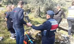 Aydınlı kadın dağlık alanda mahsur kaldı