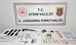 Söke’de yasaklı madde ve tarihi eserler ele geçirildi