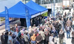 Sultanhisar Ve Buharkent'te binlerce fide vatandaşlarla buluştu