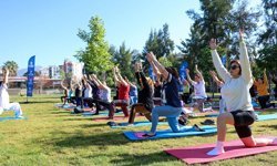 Aydınlılar sağlıklı yaşam ve spor etkinlikleriyle buluştu