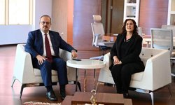 Başkan Çerçioğlu’na Vali Canbolat’tan ziyaret