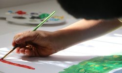 Aydın'da çocuklar, hayallerini tuvale aktaracak