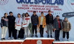 Aydınlı özel sporcu Türkiye şampiyonu oldu