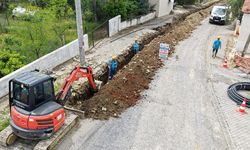 Büyükşehir Belediyesi’nden  Kuyucak’ta altyapı yatırımı