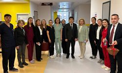 Aydın Şehir Hastanesi’nde personelin bayramı kutlandı