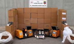 Aydın’da kaçak sigara imalathanesine baskın