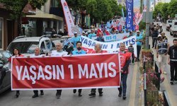 Aydın'da 'işçiler' için yürüdüler