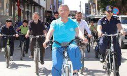 Köşk’te 19 Mayıs coşkusu pedal çevirerek kutlandı