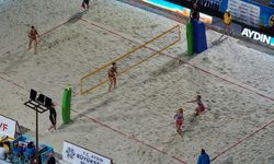 Plaj voleybolu heyecanı Aydın’da yaşandı