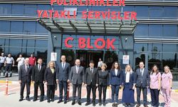 Aydın İl Sağlık Müdürü Şenkul'dan hastalara ve personele bayram ziyareti