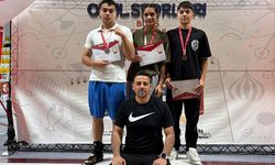 Aydınlı sporcular, şampiyonadan 3 madalya ile döndü