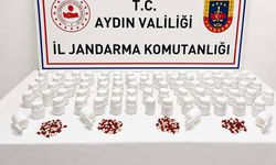 Aydın’da operasyon: Binlerce hap ele geçirildi