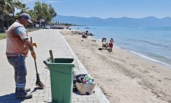 Bayram tatilinden 3 bin 67 ton çöp çıktı