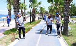 Büyükşehir’den Kuşadası'nda yoğun çalışma