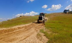 Madran ve Korumaz yayla yolunda çalışmalar tamamlandı