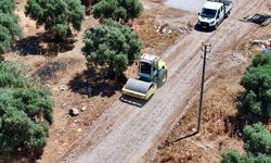 Didim’de yol çalışmaları sürüyor