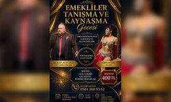 Aydın’da  “Emekliler Tanışma ve Kaynaşma Gecesi” düzenlenecek
