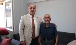 Başkan Kaya'dan şehit babalarına anlamlı ziyaret