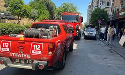 Aydın’da kafede yangın paniği