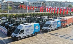Büyükşehir Belediyesi’nin araç filosu güçlendi