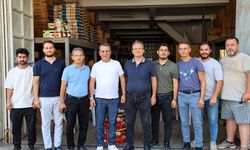 Başkan Yetişkin, esnaflarla görüştü