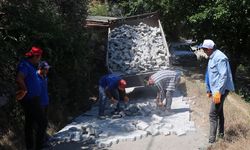 Güvenir Mahallesi’nde parke taşı çalışmaları tamamlandı