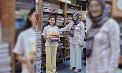 12 yaşındaki Nilay'dan anlamlı kitap bağışı