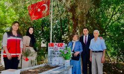 Aydın'da şehit öğretmenin ailesine anlamlı vefa