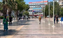 Sıcak hava Aydın'ı teslim aldı