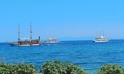 Kuşadası'nda tekne turlarına yoğun ilgi