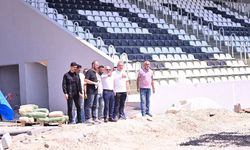 Adnan Menderes Stadyumu'nun yapımı sürüyor