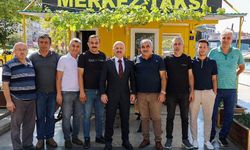 Vali Varol, güne taksi durağında başladı