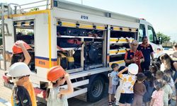 Aydın'da miniklere afet ve yangın farkındalık eğitimi verildi
