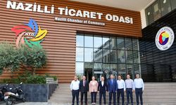 Vali Varol'dan Nazilli Ticaret Odası’na iade-i ziyaret: Çifte müjdeyi verdi