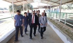 ADÜ Rektörü Kent, Ziraat Fakültesi’nde incelemelerde bulundu