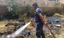 Aydın’da korkutan yangın