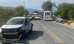 Aydın’da zincirleme kaza: Biri çocuk 2 yaralı