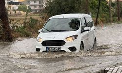 İncirliova'da yollar göle döndü