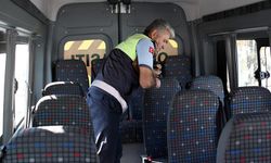 Kuşadası’nda okul servisleri sıkı denetimden geçirildi