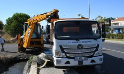 Kuşadası’nda yağmur suyu hatları yağışlara hazırlanıyor